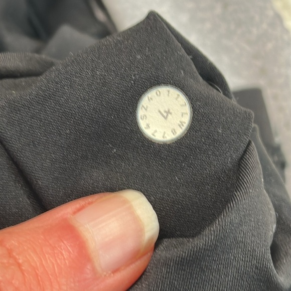 Lululemon Smooth Stride Skirt Sea Spray Alpine White Dark Chrome / Black - Picture 7 of 8